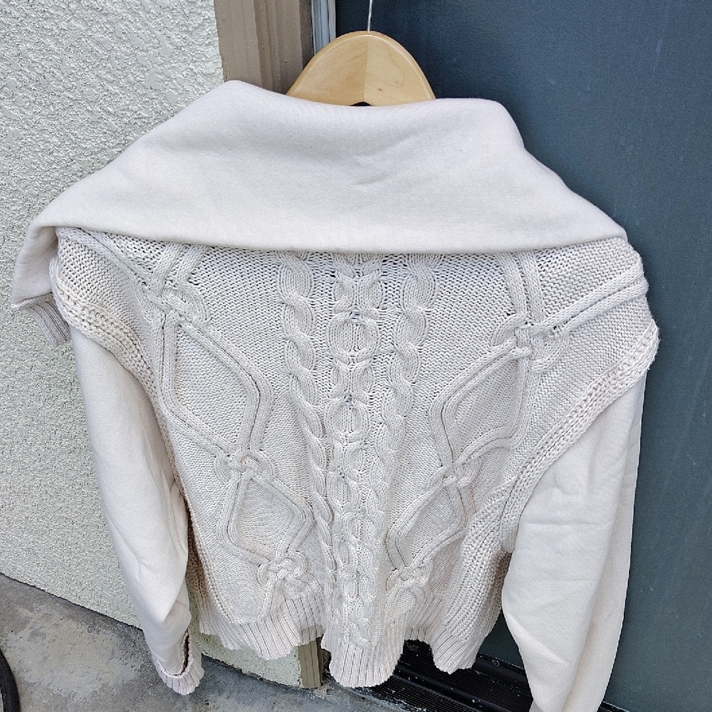 Pilcro By Anthropologie Cable Knit Sweater